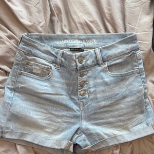 American Eagle Outfitters Women's Blue Jean Shorts